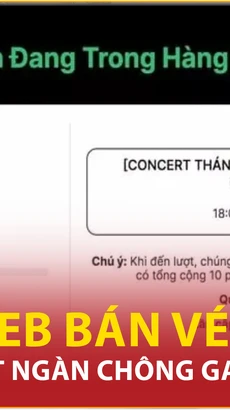 Bản tin 60s: Vì sao web bán vé Concert "Anh trai vượt ngàn chông gai" bị sập?