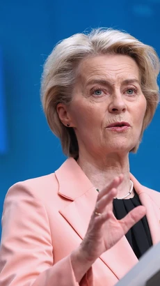 Chủ tịch Ủy ban châu Âu (EC) Ursula von der Leyen. (Nguồn: THX/TTXVN) 