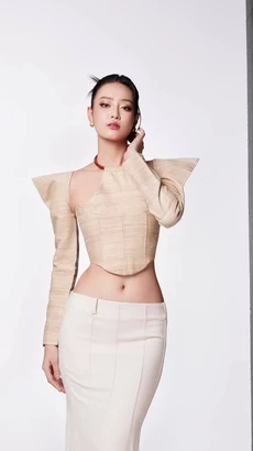 Khánh Linh được đánh giá cao tại Miss Intercontinental 2024. (Ảnh: CTV/Vietnam+)