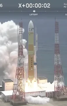 Nhật Bản đã phóng thành công tên lửa đẩy H3 mang theo vệ tinh quan sát mặt đất Tiên tiến 4. (Nguồn: JAXA)