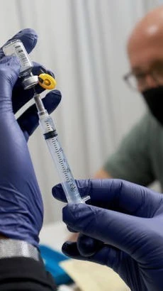 Vaccine phòng bệnh đậu mùa khỉ. (Ảnh: Getty Images/TTXVN)