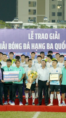 Đội Quảng Ninh xếp đồng giải Nhất Giải Bóng đá hạng Ba quốc gia 2024. (Nguồn: VFF)