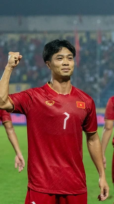 Công Phượng không có tên trong danh sách Đội tuyển Việt Nam chuẩn bị tham dự ASEAN Cup 2024. (Ảnh: Việt Anh/Vietnam+)