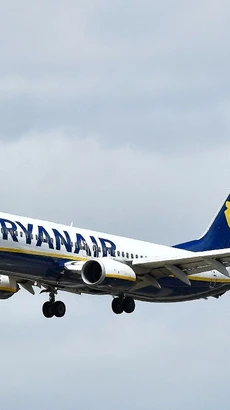 Máy bay của hãng hàng không Ryanair. (Ảnh minh họa: AFP/TTXVN)