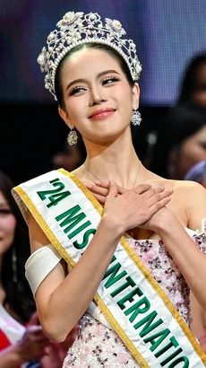  Cận cảnh nhan sắc Miss International 2024 Thanh Thủy