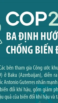 Ba định hướng chính trong cuộc chiến chống biến đổi khí hậu