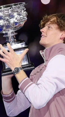 Sinner trở thành nhà vô địch Australian Open 2024. (Nguồn: AFP/Getty Images)