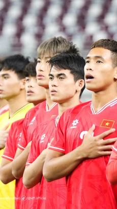 Đội tuyển U23 Việt Nam liệu có thể gây bất ngờ trước U23 Iraq để giành quyền vào bán kết U23 châu Á 2024. (Nguồn: VFF)