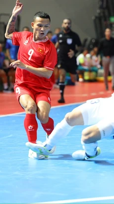 Futsal Việt Nam phải thắng hai trận play-off mới giành vé dự Futsal World Cup. (Nguồn: VFF)
