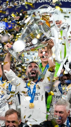 Đây cũng là danh hiệu thứ 15 của Real Madrid tại đấu trường C1/Champions League. (Nguồn: AP)
