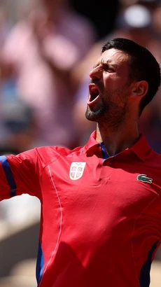 Djokovic lần đầu giành huy chương Vàng Olympic. (Nguồn: Getty Images)