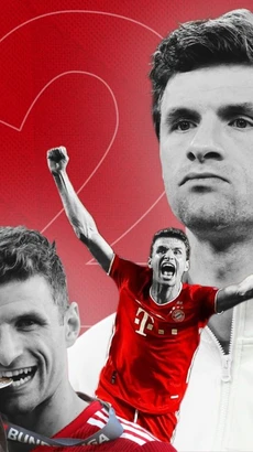 Müller ra sân 710 trận trong màu áo Bayern Munich.