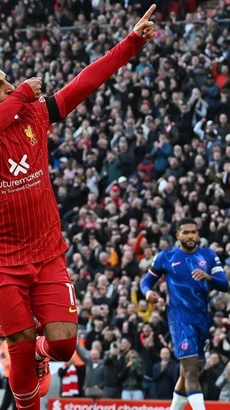 Salah tỏa sáng giúp Liverpool đánh bại Chelsea. (Nguồn: Getty Images)