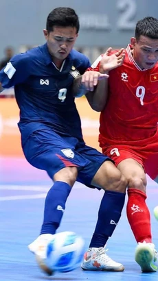 Tuyển Futsal Việt Nam ngược dòng thắng kịch tính Futsal Thái Lan