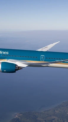 Vietnam Airlines là hãng hàng không đầu tiên tại Việt Nam công bố mở đường bay thẳng tới Italy (Ảnh: PV/Vietnam+)