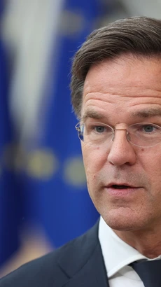 Tổng thư ký NATO, Mark Rutte. (Ảnh: THX/TTXVN)