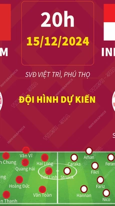 AFF Cup 2024: Thông tin trước trận thư hùng bảng B Việt Nam-Indonesia