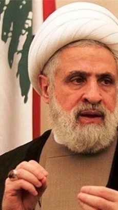 Ông Naim Qassem, thủ lĩnh phong trào Hezbollah tại Liban. (Ảnh: IRNA/TTXVN)