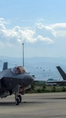 Máy bay F-35 Lightning của không lực Mỹ. (Ảnh: AFP/TTXVN)