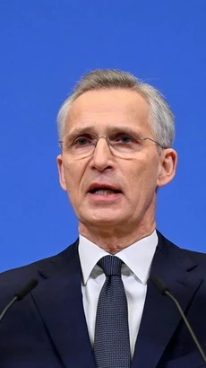 Cựu Tổng Thư ký Tổ chức Hiệp ước Bắc Đại Tây Dương (NATO) Jens Stoltenberg. (Ảnh: AFP/TTXVN) 