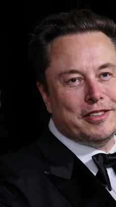 Tỷ phú Elon Musk tới dự một sự kiện tại Los Angeles, California (Mỹ). (Ảnh: AFP/TTXVN)