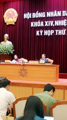 Quang cảnh kỳ họp. (Ảnh: Văn Đức/TTXVN)