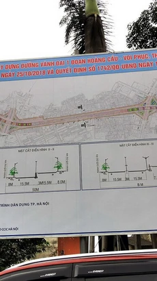 Hà Nội: Tuyến vành đai 1 Ô Chợ Dừa-Hoàng Cầu phấn đấu về đích năm 2025