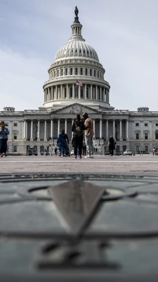 Tòa nhà Quốc hội Mỹ ở Washington DC.,. (Ảnh: AFP/TTXVN)