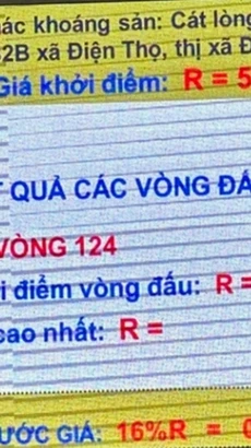 Việc điểm mỏ cát ĐB2B được đấu trúng với giá cao hơn 1.500% so với giá khởi điểm khiến nhiều người choáng váng. (Nguồn:P báo Công an Nhân dân)