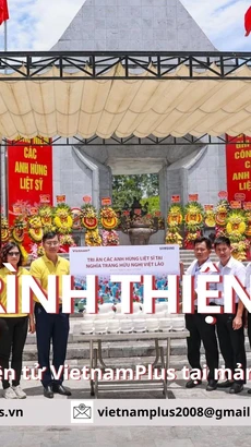 Hành trình thiện nguyện của Báo Điện tử VietnamPlus tại mảnh đất Nghệ An