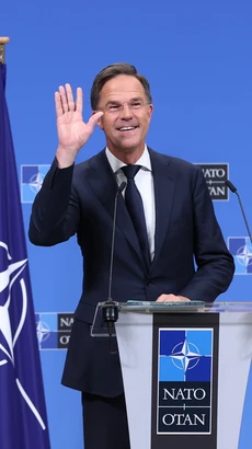 Ông Mark Rutte đã trở thành tân Tổng Thư kí NATO. (Nguồn: AFP)