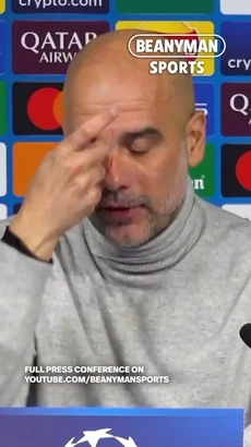 Pep Guardiola tự cào xước mặt khi Man City bị Feyenoord cầm hòa 3-3