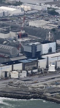 Nhà máy điện hạt nhân Fukushima Daiichi tại tỉnh Fukushima, Nhật Bản. (Ảnh: Kyodo/TTXVN)