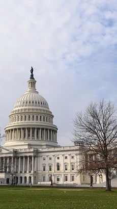 Tòa nhà Quốc hội Mỹ tại Washington, DC. (Ảnh: AFP/TTXVN)