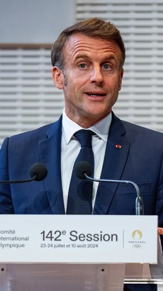 Tổng thống Pháp Emmanuel Macron. (Ảnh: THX/TTXVN)