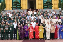 Chủ tịch nước Tô Lâm với các đại biểu. (Ảnh: Nhan Sáng/TTXVN)