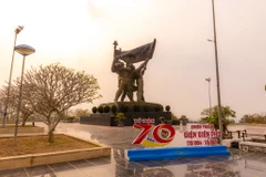 Bảo tàng Chiến thắng lịch sử Điện Biên Phủ toạ lạc tại phường Mường Thanh, thành phố Điện Biên Phủ. Bảo tàng được xây dựng vào năm 1984 nhân dịp kỷ niệm 30 năm chiến thắng lịch sử Điện Biên Phủ. (Ảnh: Minh Sơn/Vietnam+)