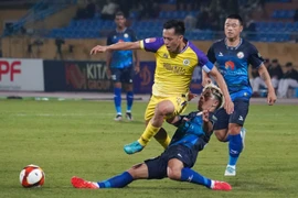 Hà Nội FC thua tối thiểu trước Quy Nhơn Bình Định trên sân nhà Hàng Đẫy