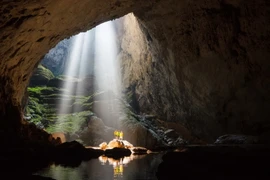 Vẻ đẹp của Sơn Đoòng, hang động tự nhiên lớn nhất thế giới. (Nguồn: TTXVN)