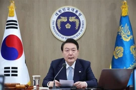 Tổng thống Hàn Quốc Yoon Suk Yeol. (Ảnh: Yonhap/TTXVN)