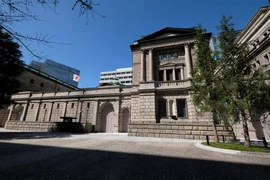 Trụ sở Ngân hàng trung ương Nhật Bản tại thủ đô Tokyo. (Ảnh: AFP/ TTXVN)