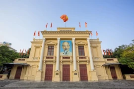 Nhà hát thành phố Hải Phòng mang đậm dấu ấn kiến trúc Pháp. (Nguồn: Nhà hát thành phố Hải Phòng)