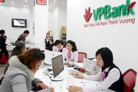 VPBank tiên phong triển khai lãi suất và giải ngân linh hoạt đối với vay tín chấp. (Ảnh: PV/Vietnam+)