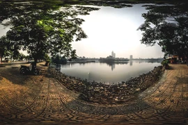 [Hình ảnh 360 độ] Hồ Trúc Bạch - Ảnh 1