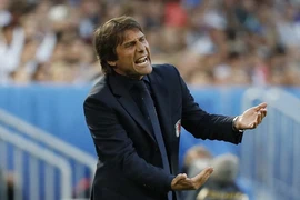 Conte có thể ngẩng cao đầu dù đã để thua Đức. (Nguồn: Reuters)