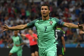 Ronaldo đưa Bồ Đào Nha vào chung kết EURO 2016. (Nguồn: Getty Images)