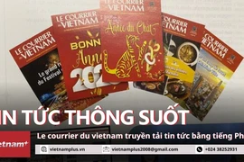 Báo Le Courrier du Vietnam: Giữ "dòng chảy" thông tin tiếng Pháp thông suốt
