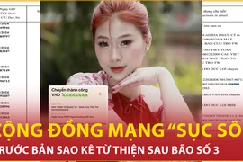 Bản tin 60s: Cộng đồng mạng “sục sôi” trước bản sao kê từ thiện sau bão số 3