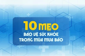 10 phương pháp bảo vệ sức khỏe trong mùa bão lụt và mưa lũ