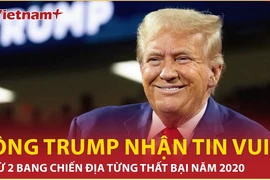 Ông Trump nhận tin vui lớn từ hai bang chiến địa sau vụ ám sát hụt